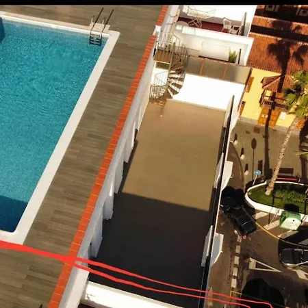 Estudio Atico Sol Y Playa Piscina アパート *