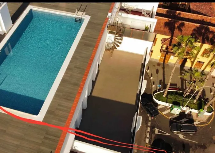 Estudio Atico Sol Y Playa Piscina Apartment *