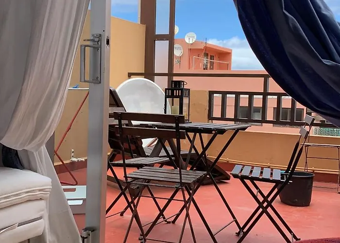 Estudio Atico Sol Y Playa Piscina Apartment Puerto de la Cruz (Tenerife)